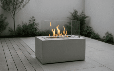 Skab en hyggelig udendørs oase med bioethanol pejse