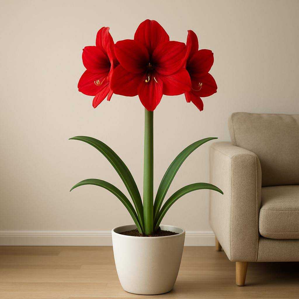 Amaryllis: Pleje, blomstring og fejlfinding i danske hjem